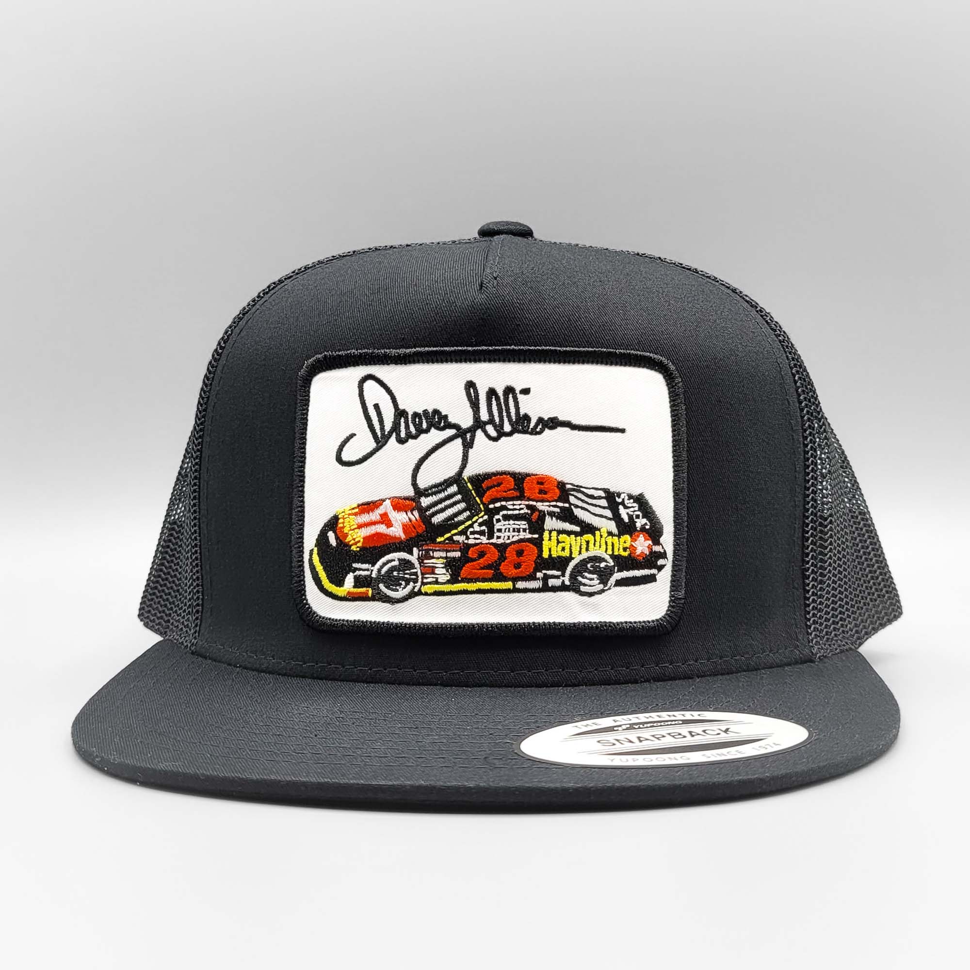 Davey Allison Nascar Racing Trucker Hat | American Fire Brigade display picture 3