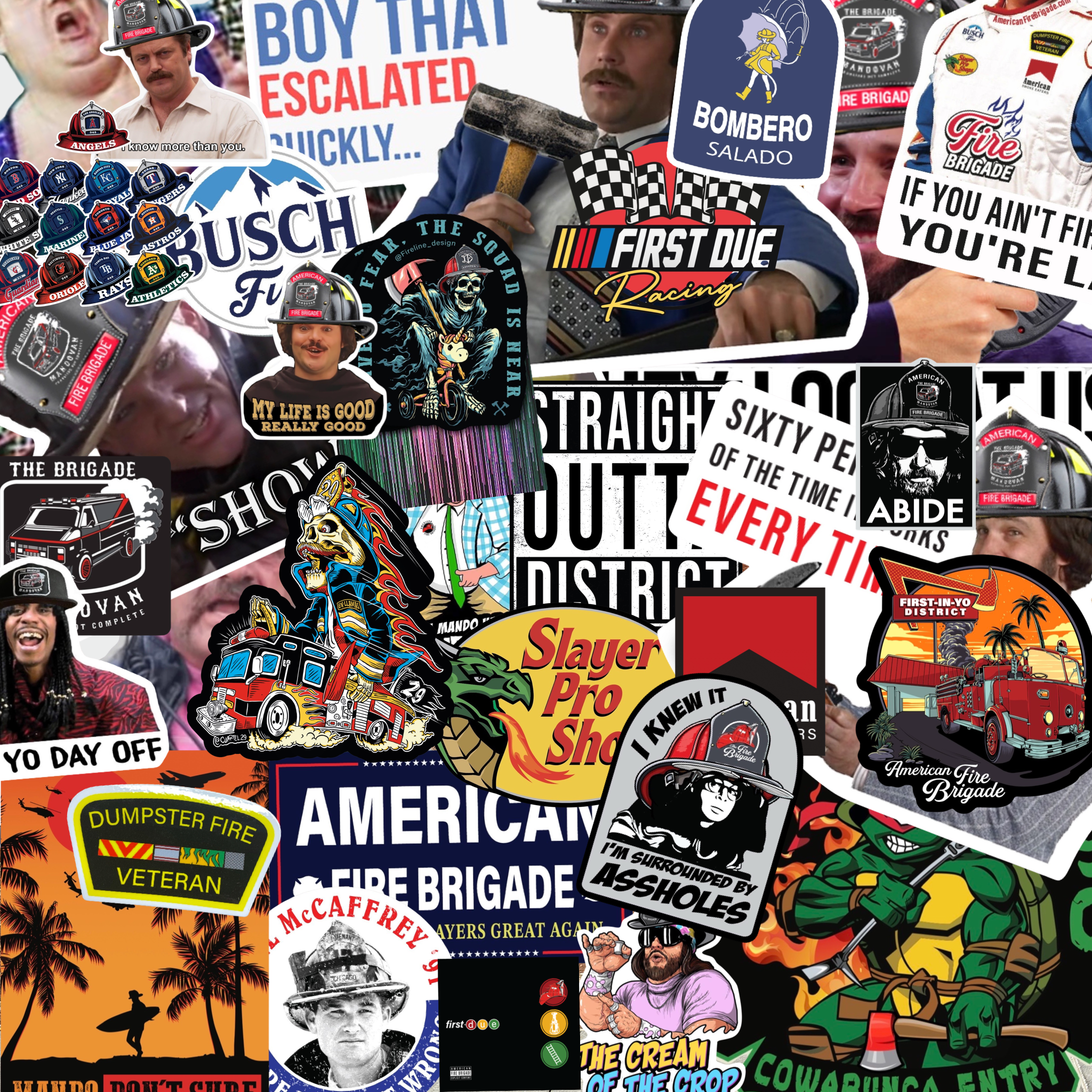 Sticker Packs | American Fire Brigade