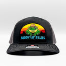 Giddy Up Sluts Funny Trucker Hat-1