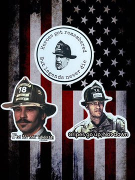 Legends Never Die Sticker 3-Pack