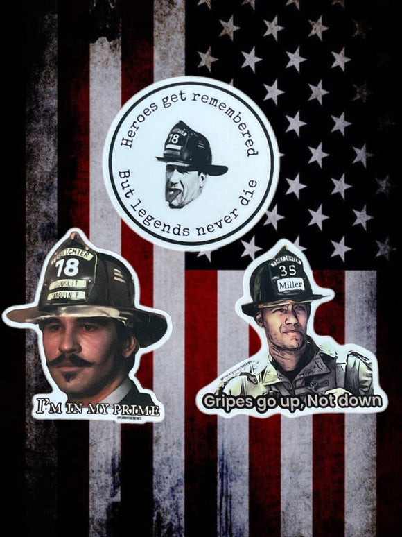 Legends Never Die Sticker 3-Pack