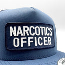 Narcotics Officer DEA Law Enforcement Trucker Hat-2