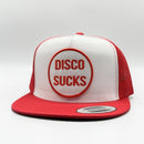 Disco Sucks Funny 70's Trucker Hat-3