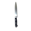 NewRuleFX Brand Plastic Long Bladed Kitchen Knife Prop - SILVER and BLACK-1