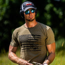 Men's Red, White & Pew Patriotic T-Shirt-2