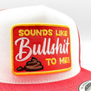No BS Trucker Hat, Retro Seems Like Bullshit Funny Trucker Hat-2