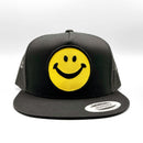 Don't Worry, Be Happy Smiley Face Trucker-1
