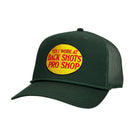 YES I WORK AT BACK SHOTS PRO SHOP Hat Custom Embroidered-9