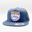 Blow Me Bubble Gum Trucker Hat-3