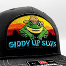 Giddy Up Sluts Funny Trucker Hat-2