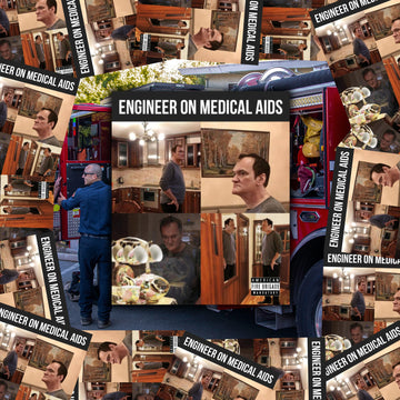 Engineer on Medical Aids Sticker