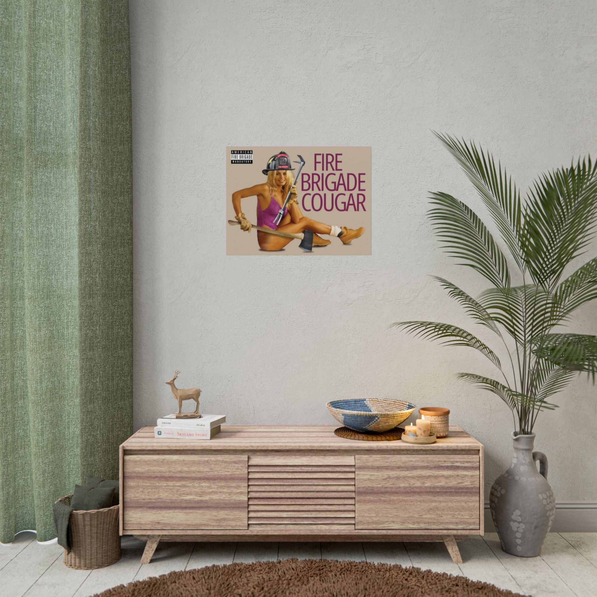 Cougar Pamela Anderson Poster