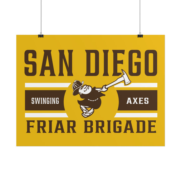 Swinging Friar Poster