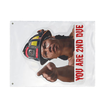 You Are 2nd Due Flag - 0