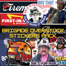 Brigade OVERSTOCK Stickers 6-Pack-1