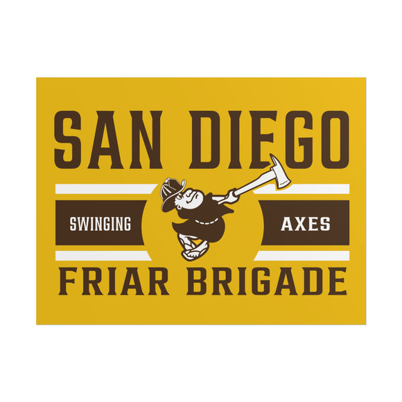 Swinging Friar Poster