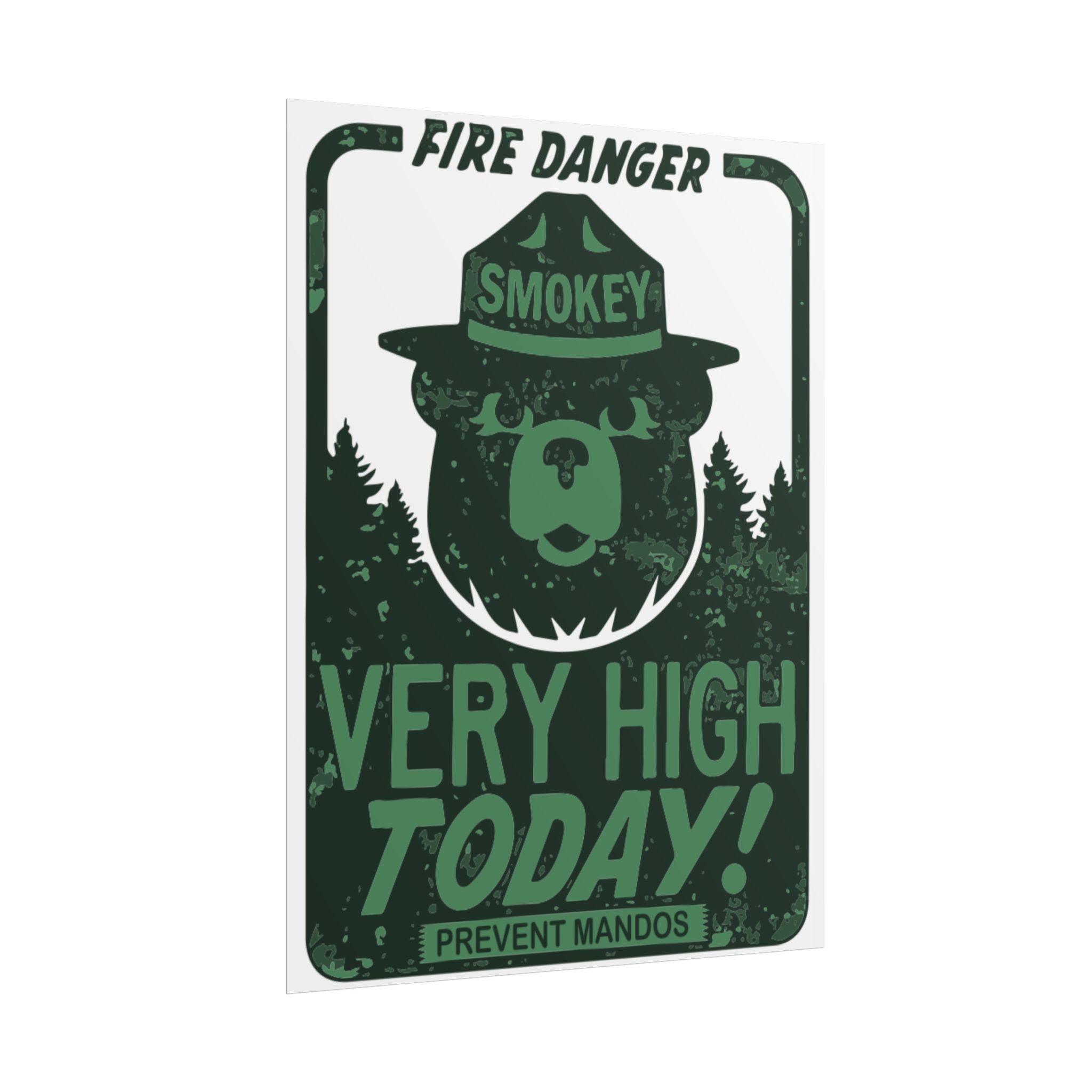 Smokey Mando Poster