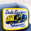 Dale Earnhardt Wrangler Racing Nascar Trucker Hat-2
