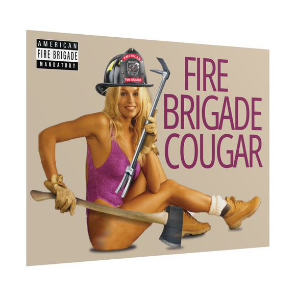 Cougar Pamela Anderson Poster