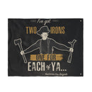 Doc Holiday "Two Irons" Flag-3