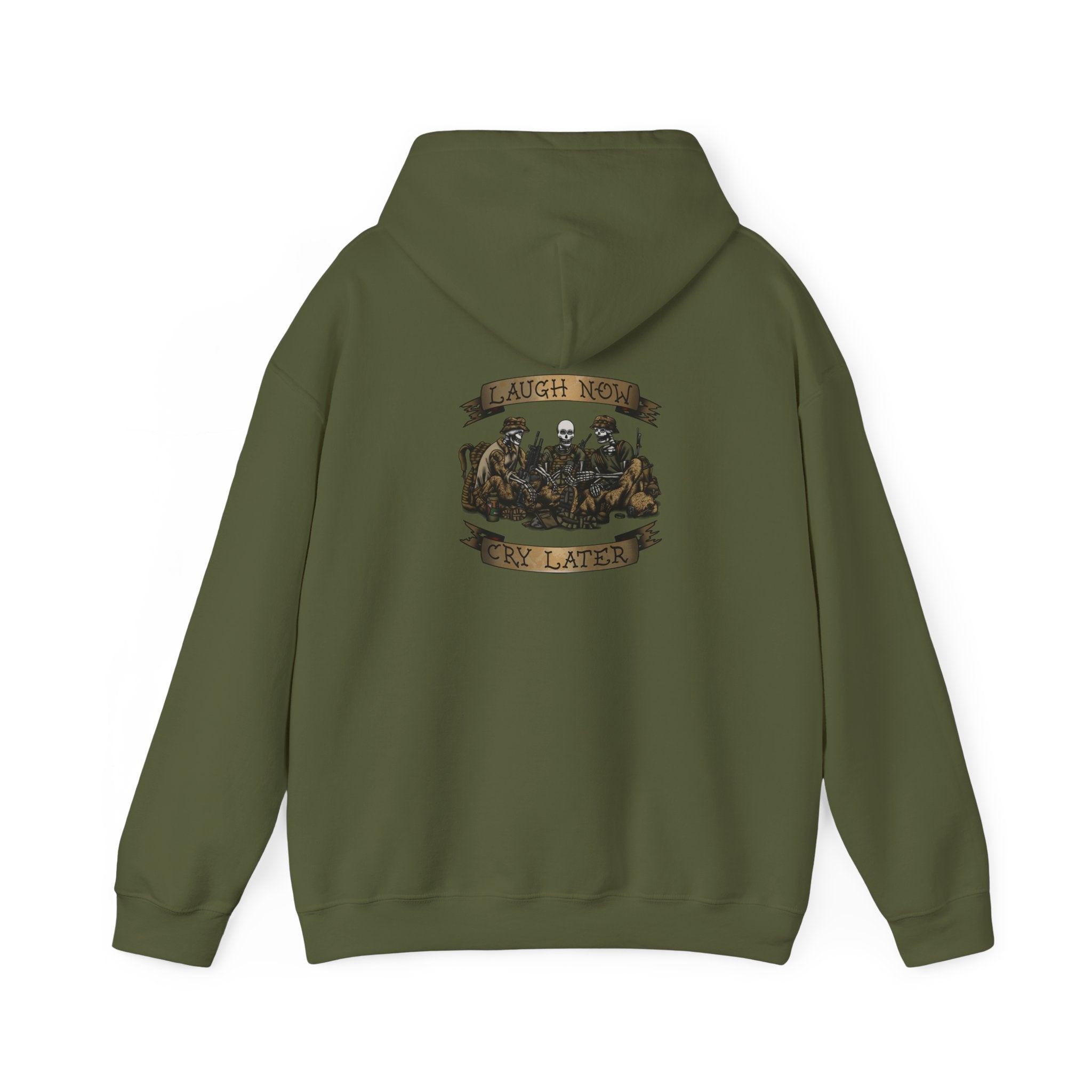Laugh Now Cry Later Skeletons - Hoodie
