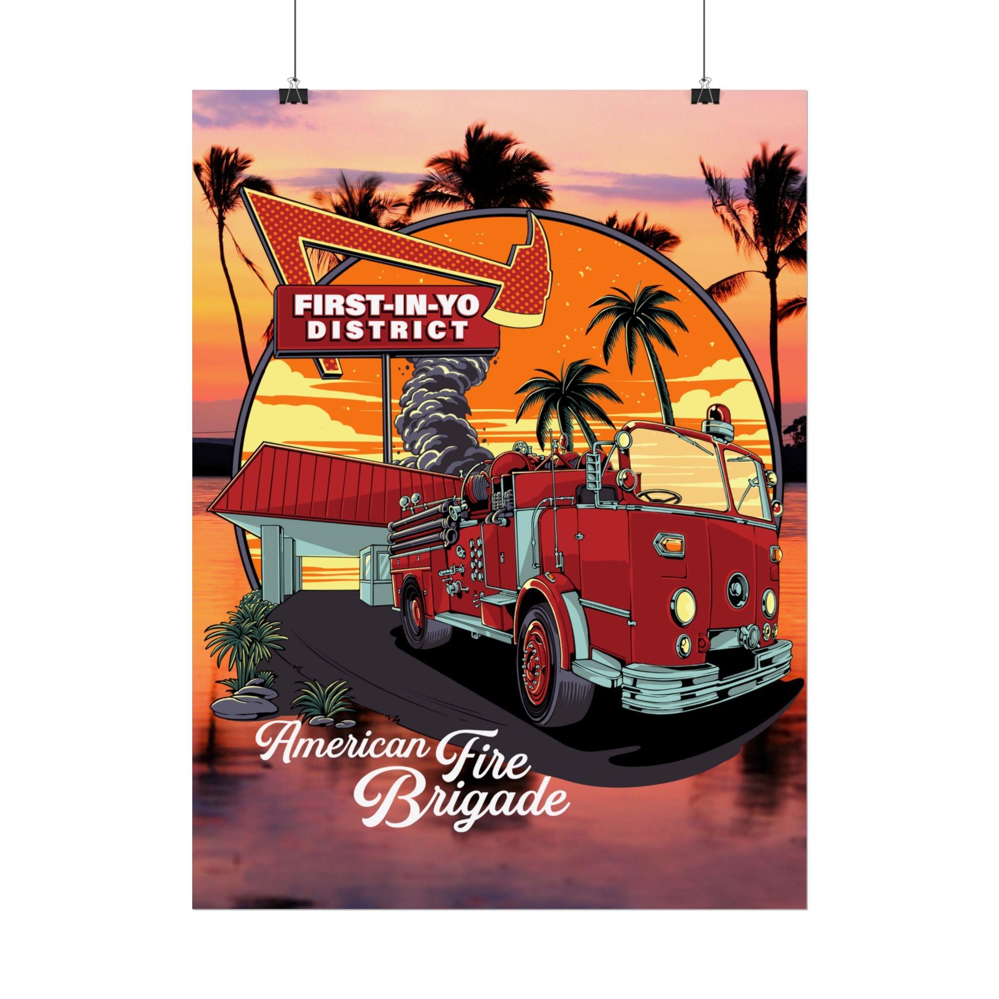 Yo District Poster