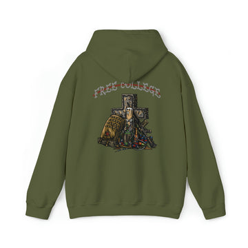 Free College Cross - Hoodie - 0