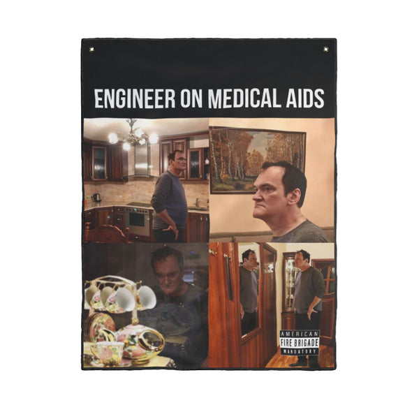 Engineer on Medical Aids Flag