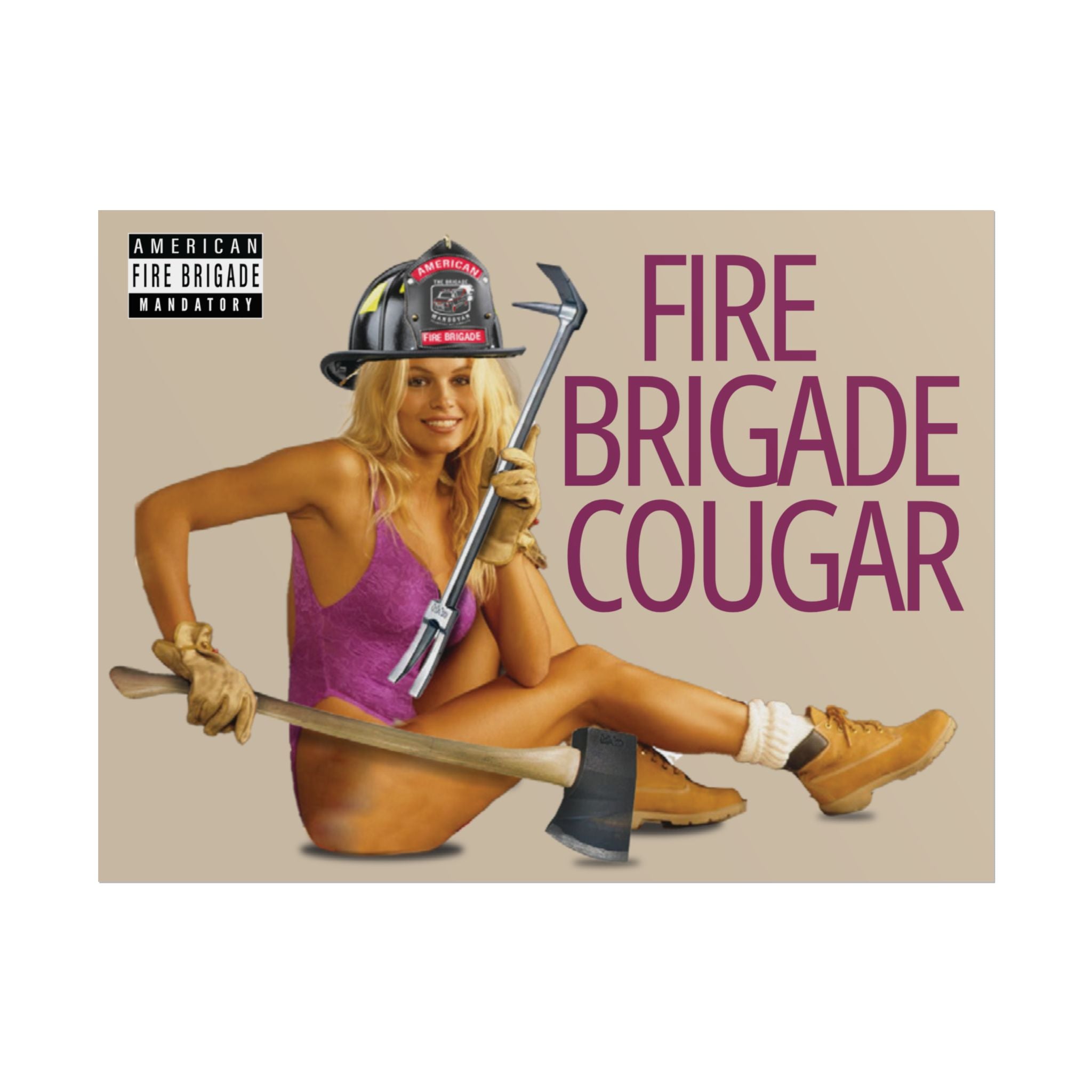Cougar Pamela Anderson Poster