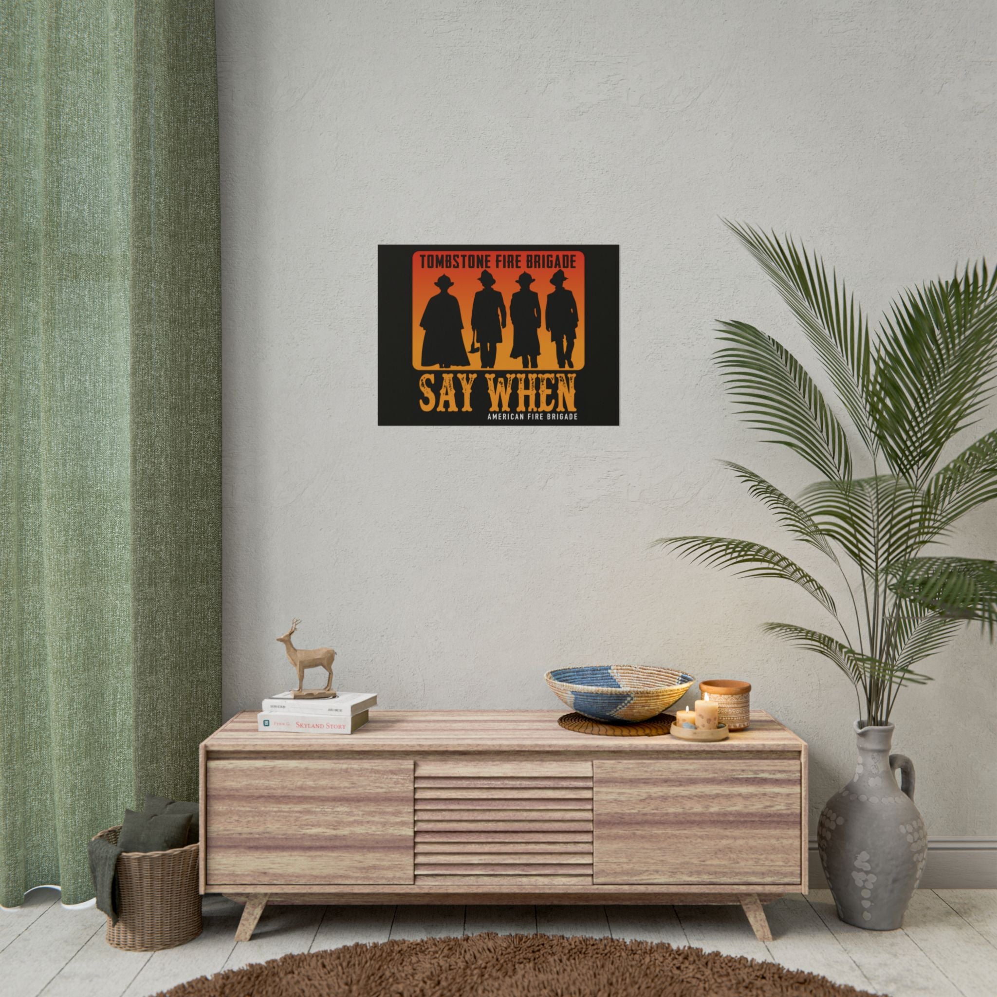 Tombstone Fire Brigade Poster