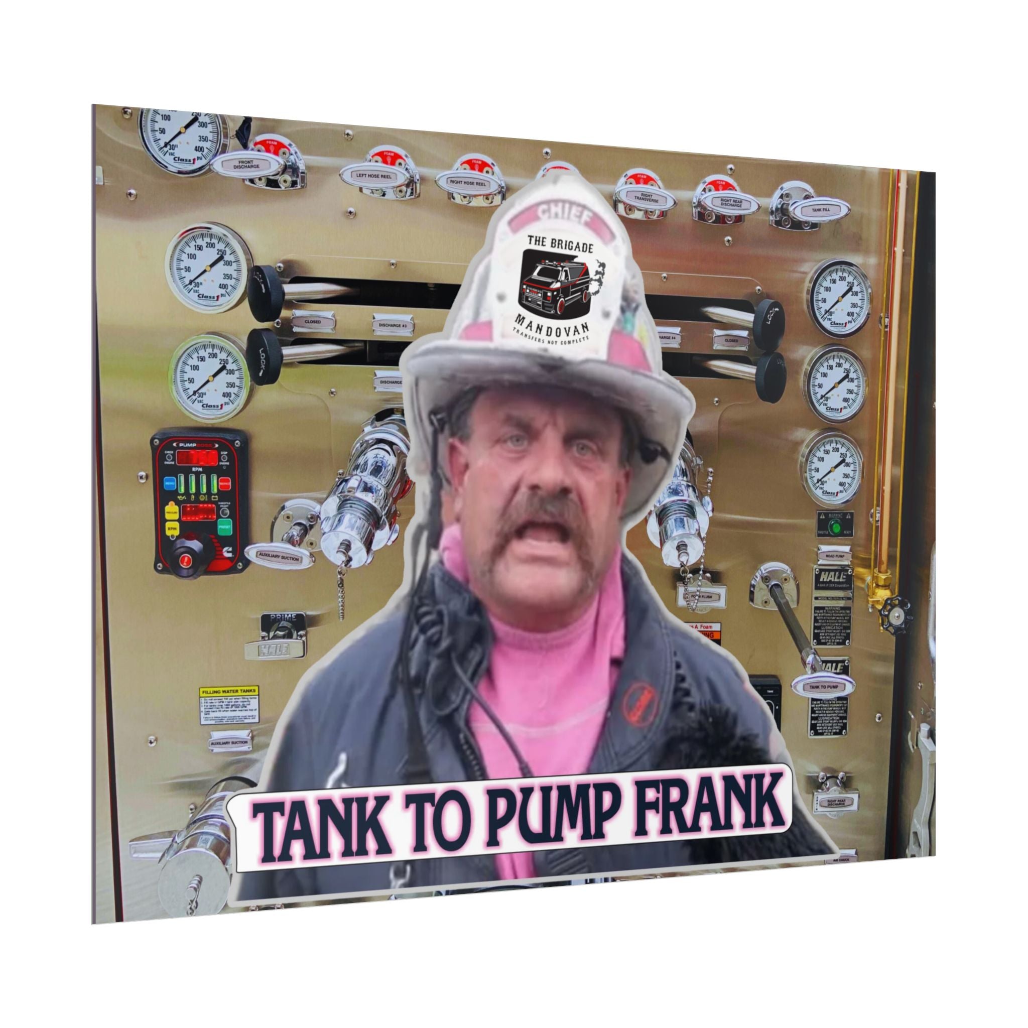 Pump Frank Poster