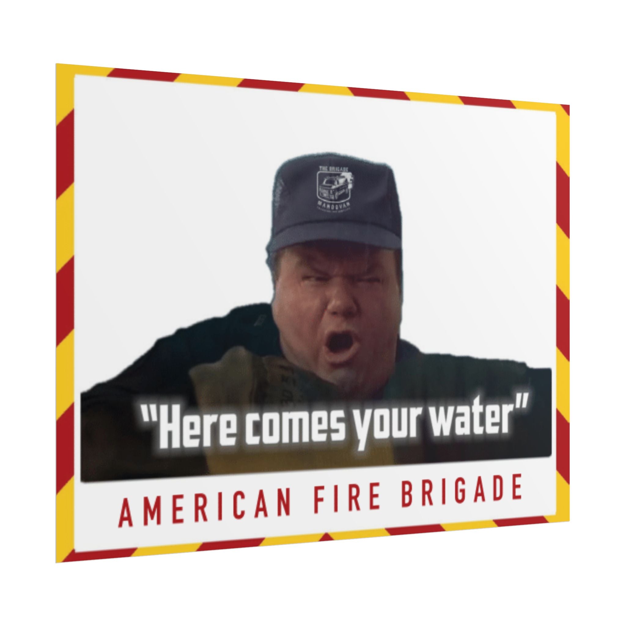 Here Comes Your Water Poster