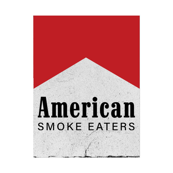 Smoke Eater (White) Poster