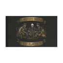 Laugh Now Cry Later Skeletons - Flag-1