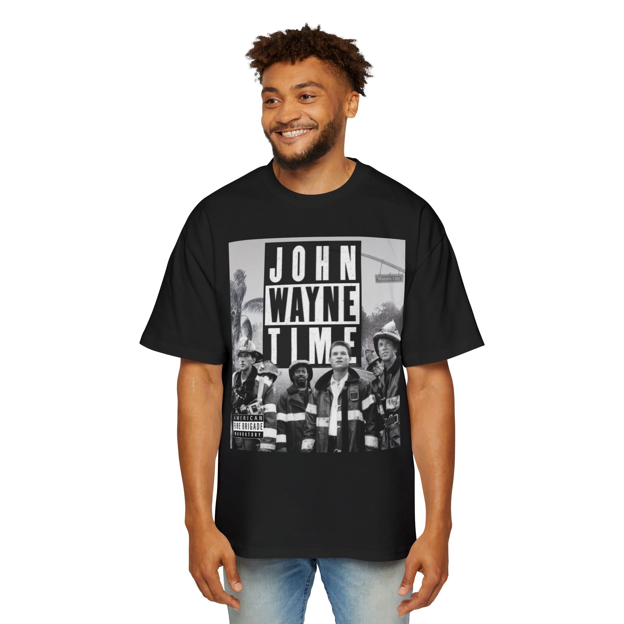 John Wayne Time Oversized Tee