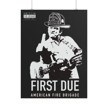 Johnny Cash 1st Due Poster