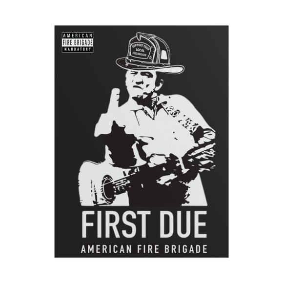 Johnny Cash 1st Due Poster