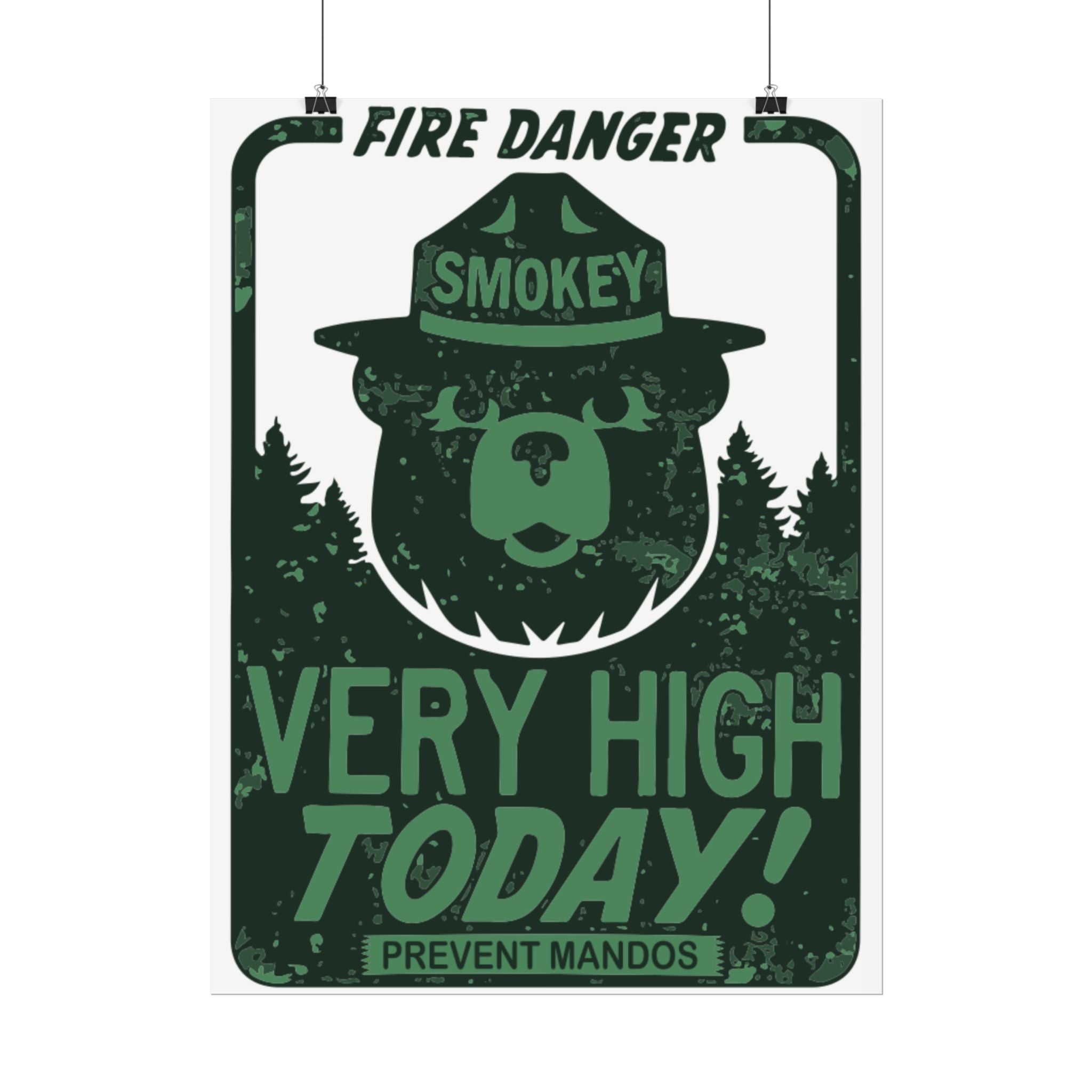 Smokey Mando Poster