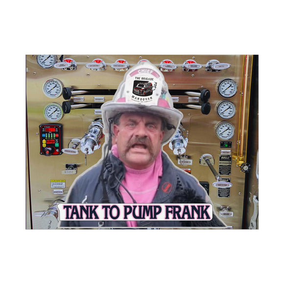 Pump Frank Poster