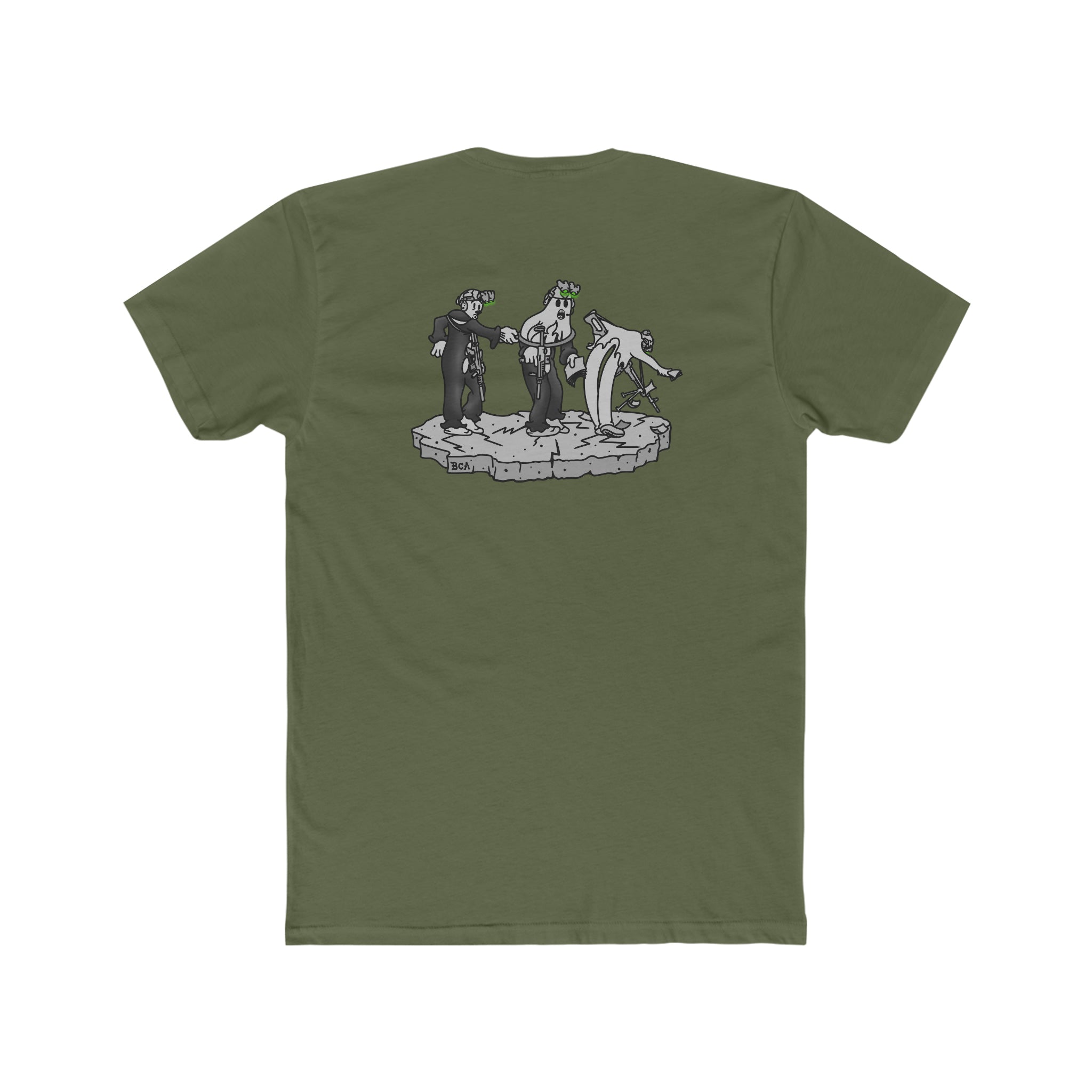 Dancing Clown to Ghost (PSYOPS) - Crew Tee