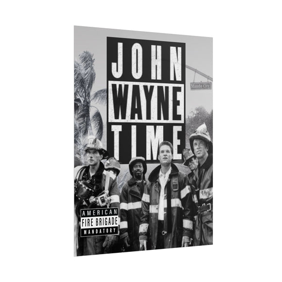 John Wayne Time Poster