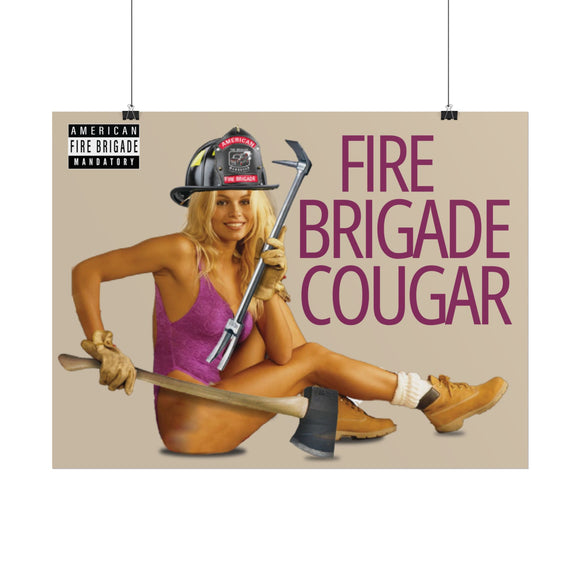 Cougar Pamela Anderson Poster