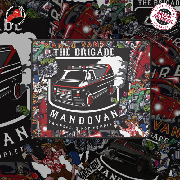 Mando Van Mouse Pad