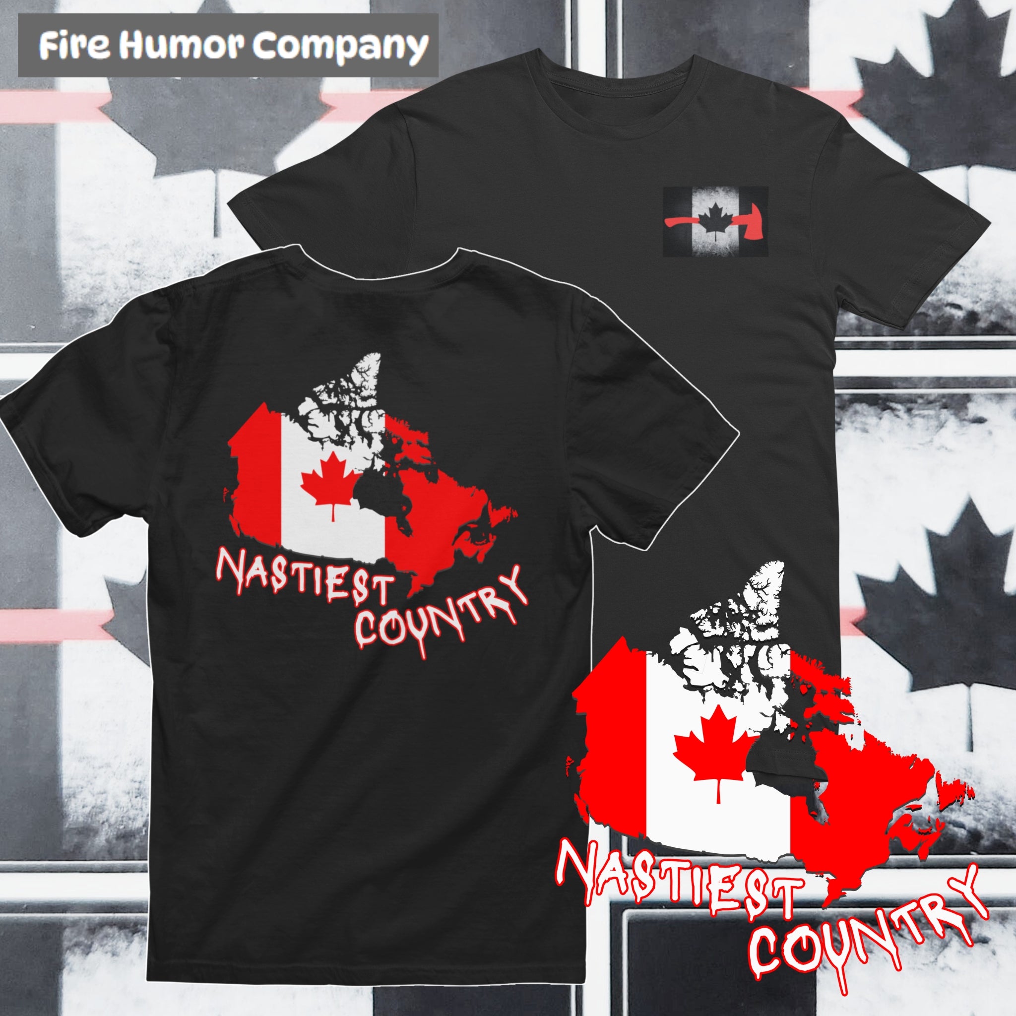 Canada Fire Tee