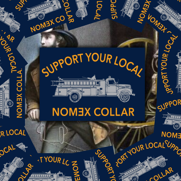 Support Nomex Collar Sticker