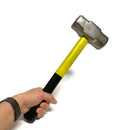 Foam Rubber Roughneck Mini Sledgehammer Prop 16 Inch  - Black and Yellow-7