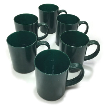 SMASHProps Breakaway Green Coffee Mug - 6 PIECE - DARK GREEN opaque