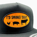 I'd Smoke That BBQ Pitmaster Trucker-2