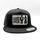 Game Over Funny Bride & Groom Marriage Trucker-7