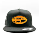 I'd Smoke That BBQ Pitmaster Trucker-1
